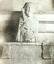 D. Afonso Henriques (sc. XII, in Museu do Carmo, Lisboa).
