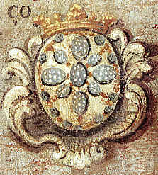 Braso de D. Afonso Henriques, segundo a intrepretao de um artista annimo do sc. XVIII.