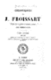 Chroniques de J. Froissart