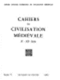 Cahiers de civilisation médiévale
